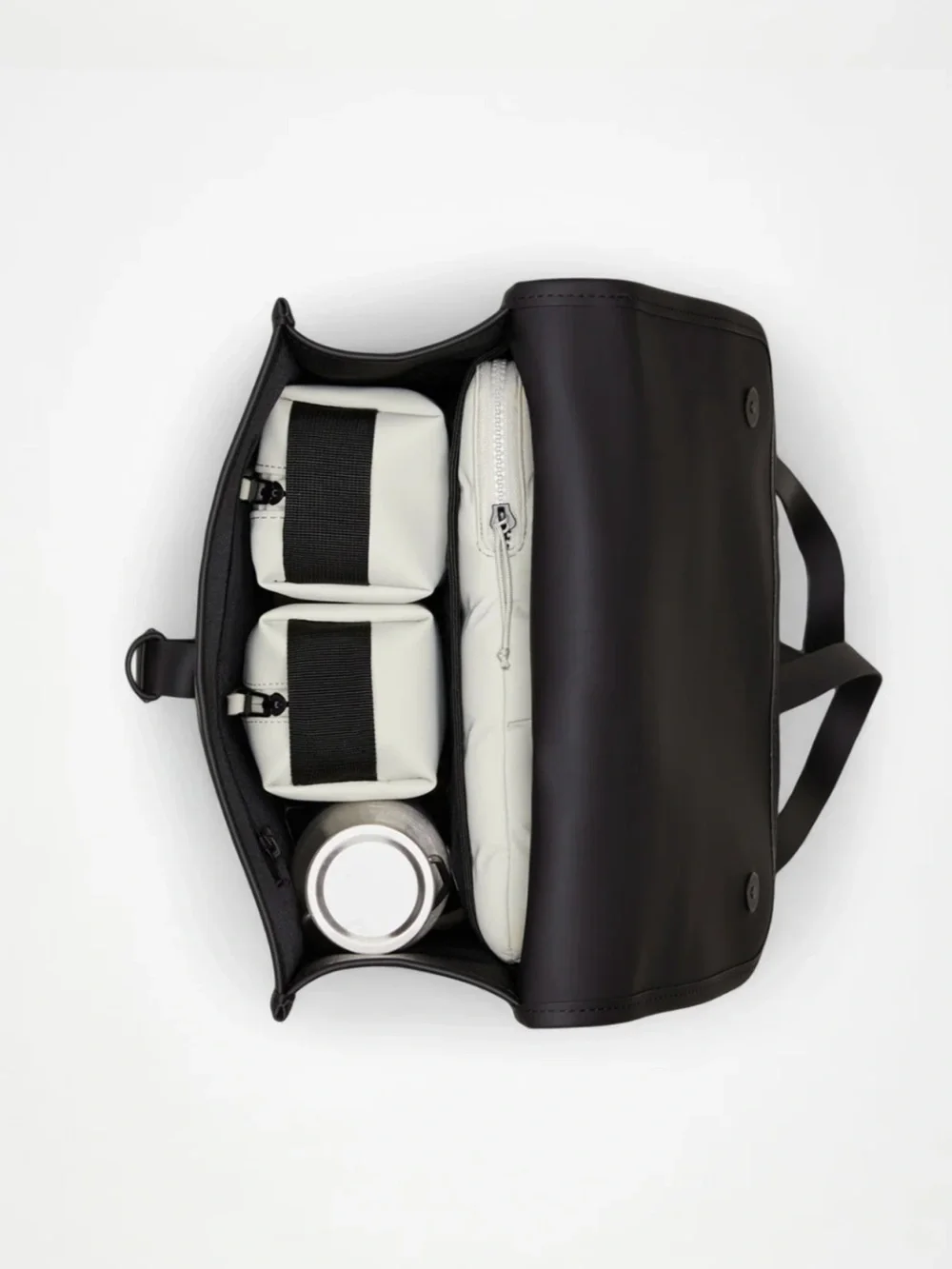 NWT Rains All Black Waterproof 13000 W3 Backpack